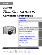 Canon PowerShot SX100 IS Kasutusjuhend