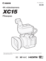 Canon XC15 Lühike juhend