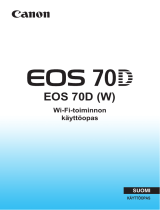 Canon EOS 70D Kasutusjuhend