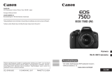Canon EOS 750D Kasutusjuhend