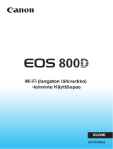 Canon EOS 800D Kasutusjuhend