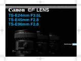 Canon TS-E 45mm f/2.8 Kasutusjuhend