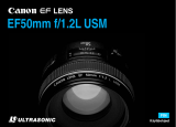 Canon EF 50mm f/1.2L USM Kasutusjuhend