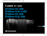 Canon EF 400mm f/5.6L USM Kasutusjuhend
