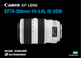 Canon EF 70-300mm f/4-5.6L IS USM Kasutusjuhend