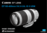 Canon EF 100-400mm f/4.5-5.6L IS II USM Kasutusjuhend