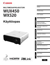 Canon XEED WUX450 Kasutusjuhend