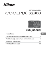 Nikon COOLPIX S2900 Lühike juhend