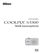 Nikon COOLPIX S3300 Kasutusjuhend