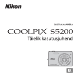 Nikon COOLPIX S5200 Kasutusjuhend