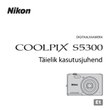 Nikon COOLPIX S5300 Kasutusjuhend
