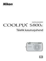 Nikon COOLPIX S800c Kasutusjuhend