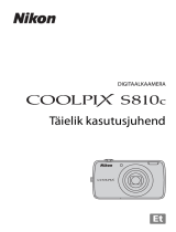 Nikon COOLPIX S810c Kasutusjuhend