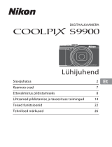 Nikon COOLPIX S9900 Lühike juhend