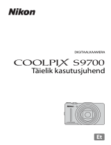 Nikon COOLPIX S9700 Kasutusjuhend