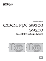 Nikon COOLPIX S9200 Kasutusjuhend