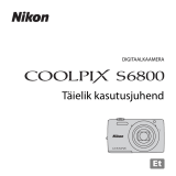 Nikon COOLPIX S6800 Kasutusjuhend