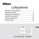 Nikon COOLPIX S6800 Lühike juhend