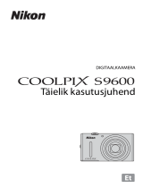 Nikon COOLPIX S9600 Kasutusjuhend