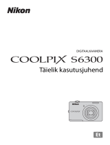 Nikon COOLPIX S6300 Kasutusjuhend