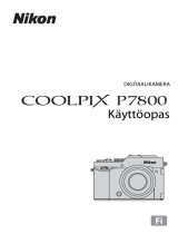 Nikon COOLPIX P7800 Kasutusjuhend
