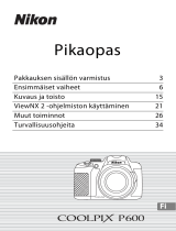 Nikon COOLPIX P600 Lühike juhend