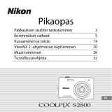 Nikon COOLPIX S2800 Lühike juhend