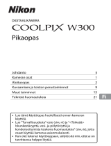 Nikon COOLPIX W300 Lühike juhend
