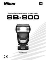 Nikon SB-800 Kasutusjuhend