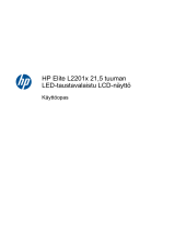 HP Elite L2201x 21.5-inch LED Backlit LCD Monitor Kasutusjuhend