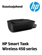 HP Smart Tank Wireless 450 Kasutusjuhend