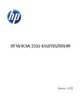 HP 2100 Webcam Kasutusjuhend