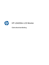HP LD4200tm 42-inch Widescreen LCD Interactive Digital Signage Display Kasutusjuhend