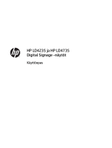 HP LD4235 41.92-inch LED Digital Signage Display Kasutusjuhend