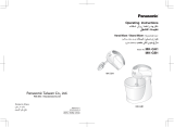 Panasonic Mixer MK-GB1 Kasutusjuhend