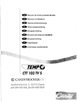 Candy LB CTT103 TV Kasutusjuhend