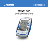 Garmin Edge® 500 Lühike juhend