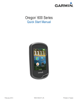 Garmin Oregon 600t,GPS,Topo Canada Lühike juhend