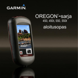 Garmin Oregon 450 Lühike juhend