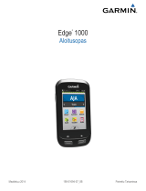 Garmin Edge 1000 Lühike juhend