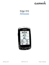 Garmin Edge 810 Lühike juhend