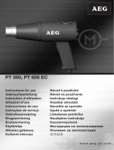 AEG PT 600 EC Omaniku manuaal