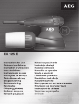 Aeg-Electrolux EX 125 E Omaniku manuaal