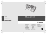 Bosch AdvancedCut 18 Set (0.603.3D5.101) Kasutusjuhend