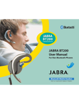 Jabra BT200 - Headset - Over-the-ear Kasutusjuhend