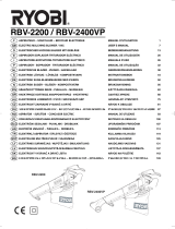 Ryobi RBV-2200 Kasutusjuhend
