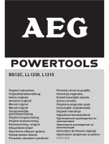 AEG L1215 Original Instructions Manual