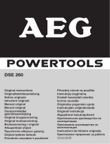 Aeg-Electrolux DSE 260 Omaniku manuaal
