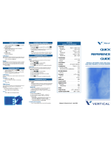 Vertical Edge 480i Quick Reference Manual