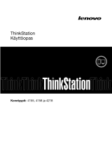 Lenovo ThinkStation D20 Kasutusjuhend